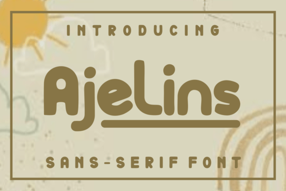 Ajelins Font: A Designer’s Take on This Unique Display Typeface
