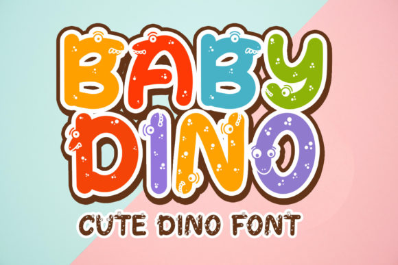 Baby Dino Font: Playful Branding for Small Business