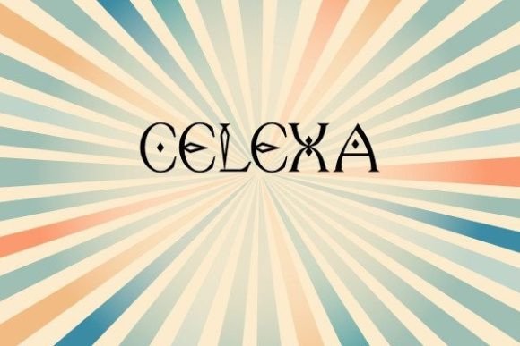 Celexa Font: Elegant Display Typography for Web Design