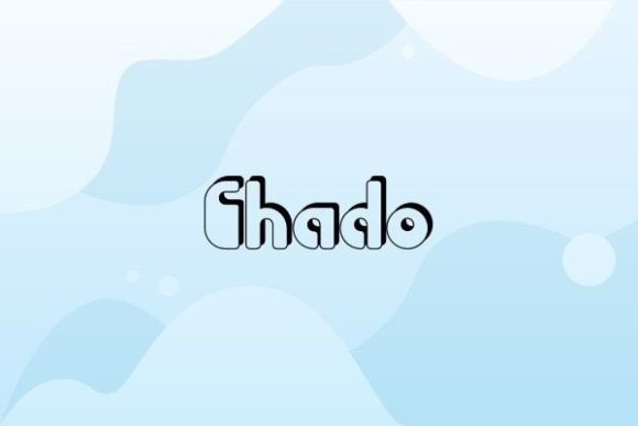 Chado Font: A Display Typeface for Bold Campaigns