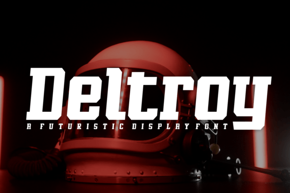 Deltroy Font: Futuristic Type for Modern Craft Projects