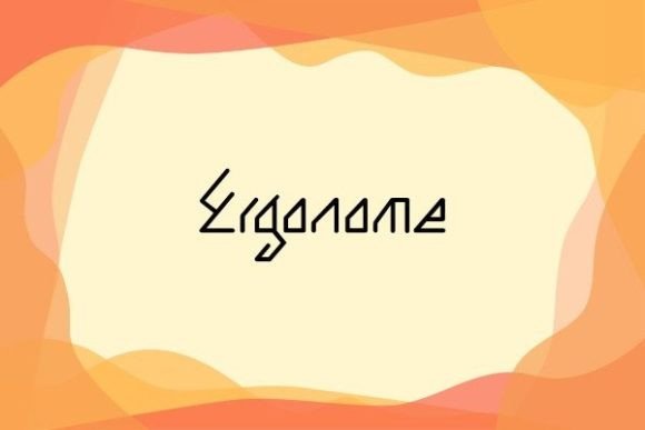 Ergonome Font: Sharp Branding for Small Business
