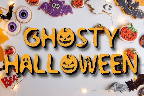 Ghosty Font: Testing a Spooky Display Typeface for Web