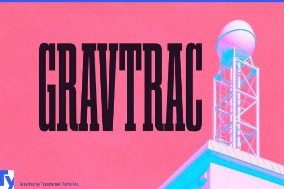 Gravtrac Font: Bold Branding for Small Business