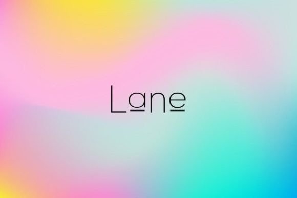 Lane Font: A Modern Display Typeface for Small Business Branding