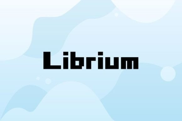 Librium Font: A Playful Display Typeface for Branding