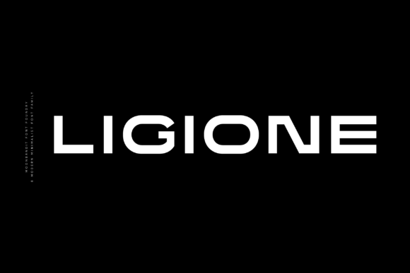 Ligione Font: A Modern Display Typeface for Web Design