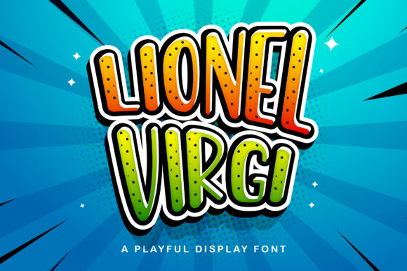 Lionel Virgi Font: Playful Branding for Small Business