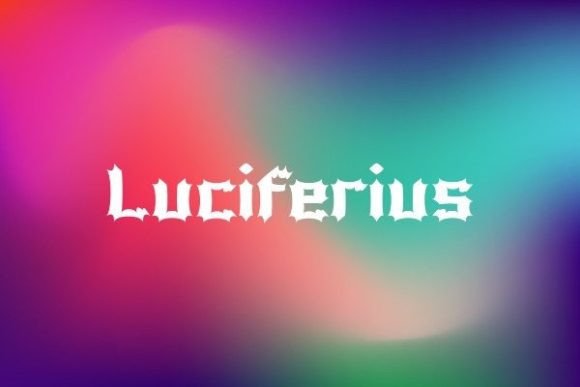 Luciferius Font: A Web Designer’s Layout Test