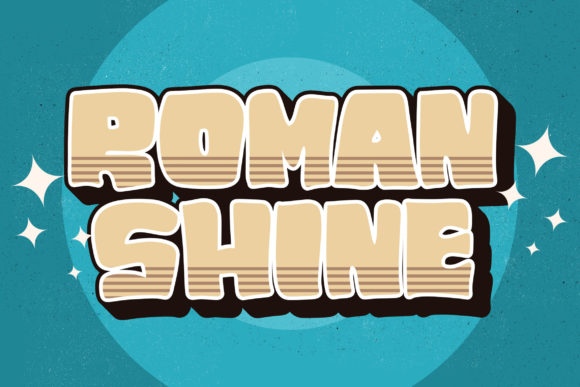 Roman Shine Font: Modern Editorial Typography
