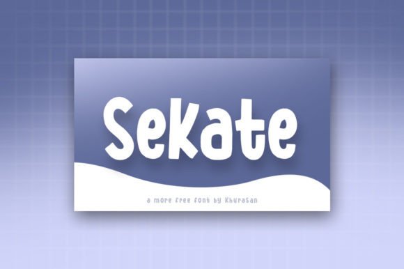 Sekate Font: A Modern Display Typeface for Crafters