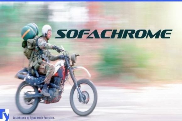 Sofachrome Font: Modern Typography for Editorial Design