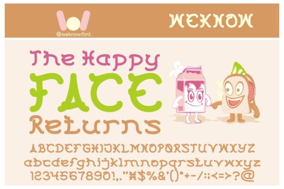 The Happy Face Returns Font: A Campaign Design Review