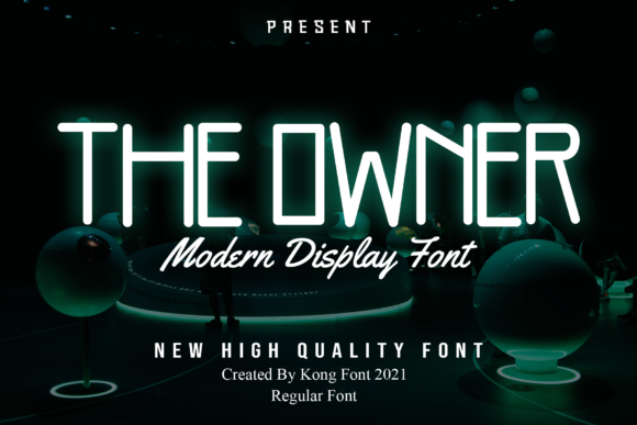 The Owner Font: A Playful Display Typeface for Editorial Design