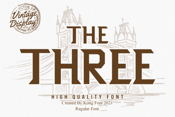 The Three Font: Modern Branding for Small Business