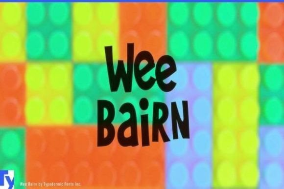 Wee Bairn Font: Adding Playful Charm to Small Business Branding