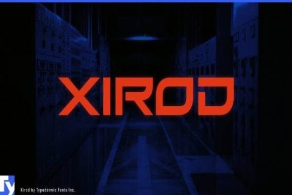 Xirod Font: A Sci-Fi Typeface for Digital Design